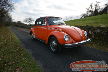 VOLKSWAGEN COCCINELLE CABRIOLET de 1974