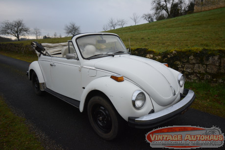 VOLKSWAGEN COCCINELLE CABRIOLET de 1978