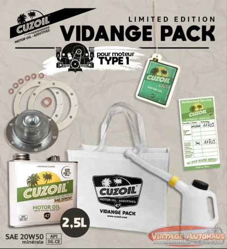 PACK VIDANGE CUZOIL 2.5L