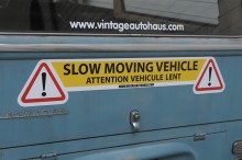 Magnet "Slow moving vehicule" by Vintage Autohaus